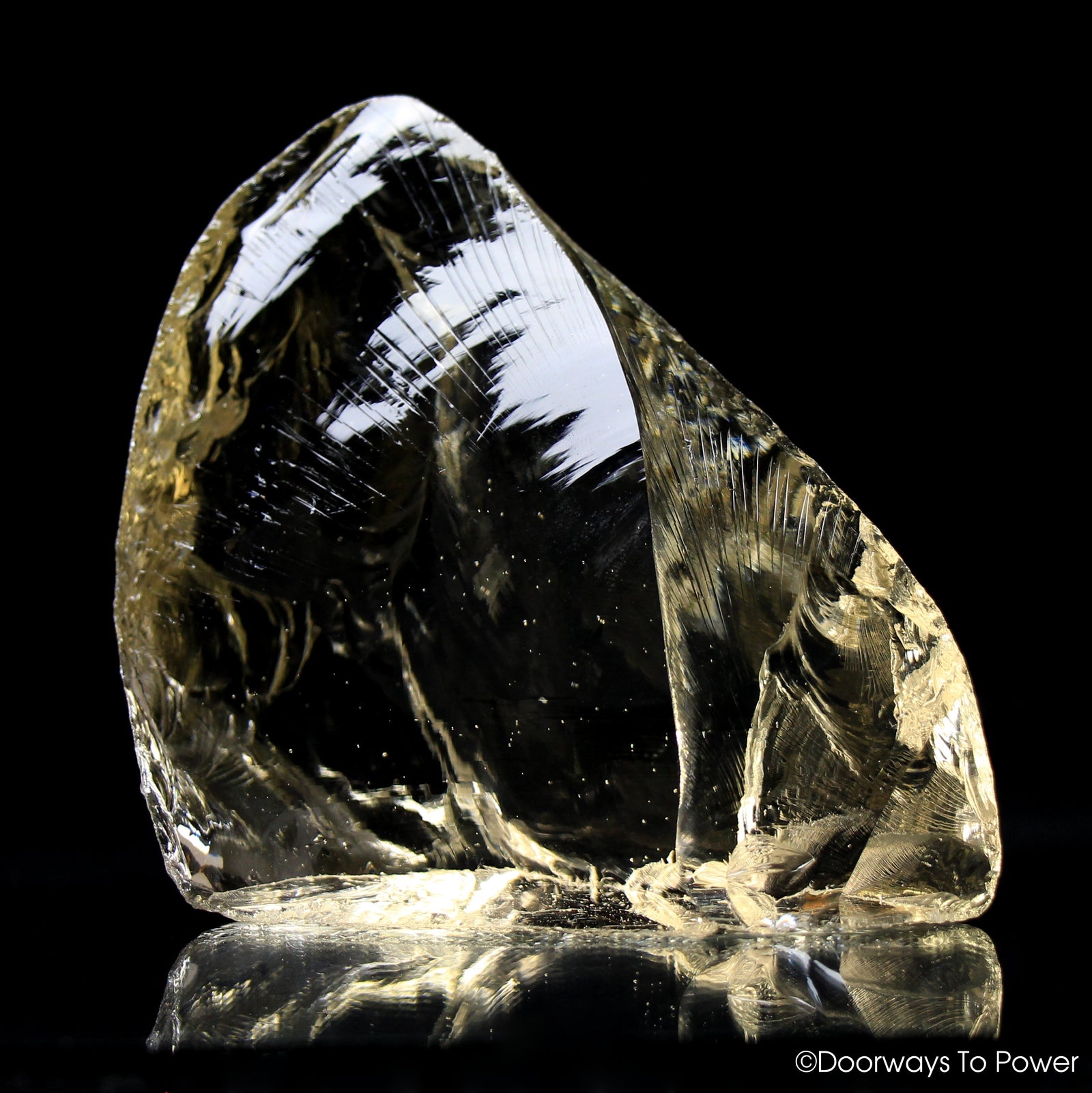 Celestial Gold Monatomic Andara Crystal  'Grand Shift'