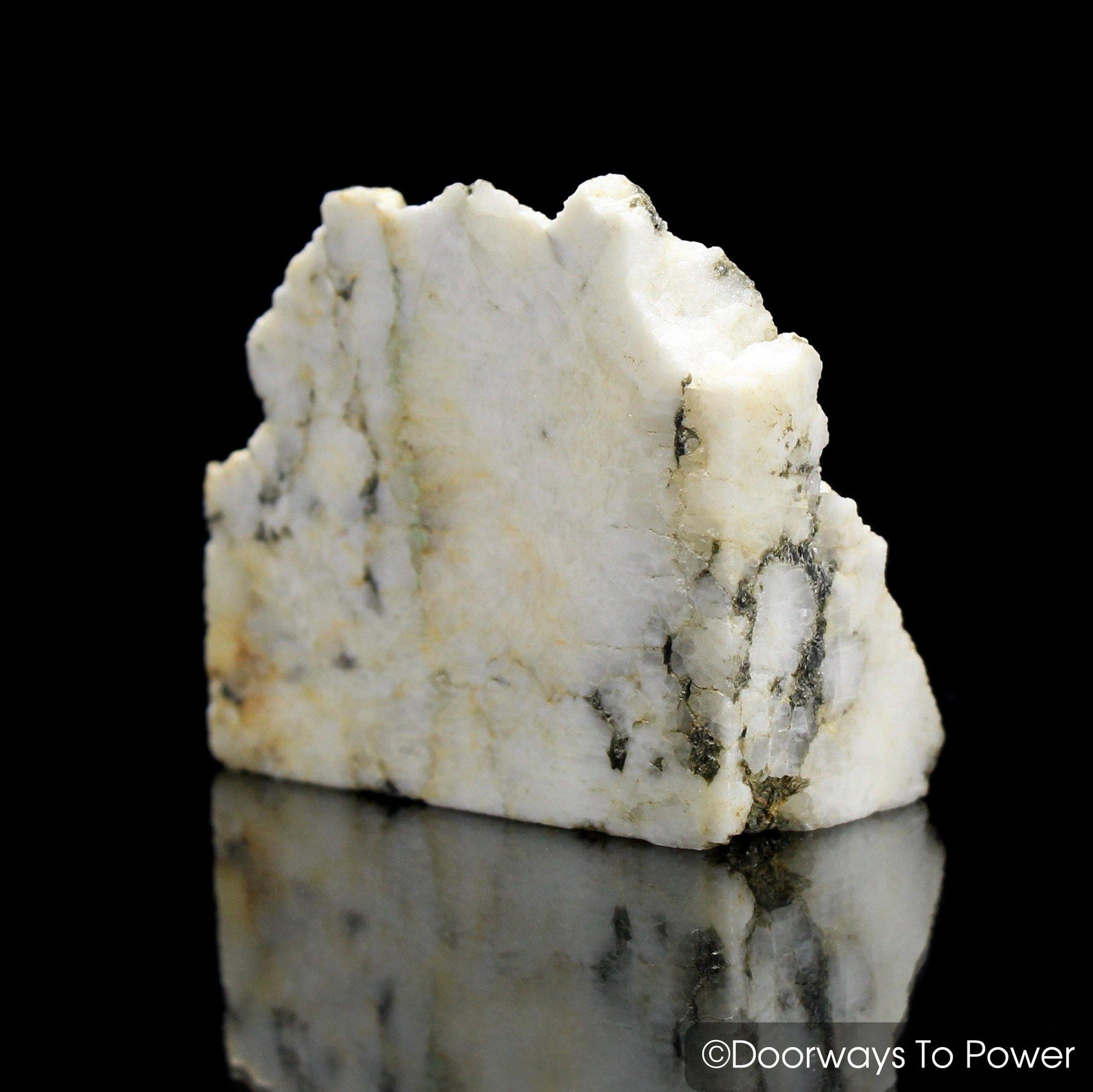 Azozeo™ Phenacite Tumbled & Polished Gemstone Slice (Very Rare)