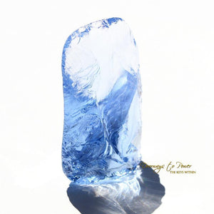 Lady Nellie Blue Andara Crystal Glass Mt Shasta