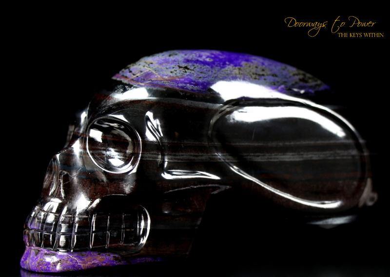 Sugilite Crystal Skull