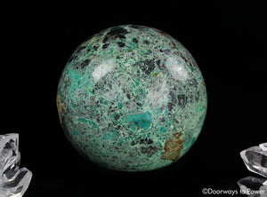 Chrysocolla Crystal Sphere 'Goodness Energies'