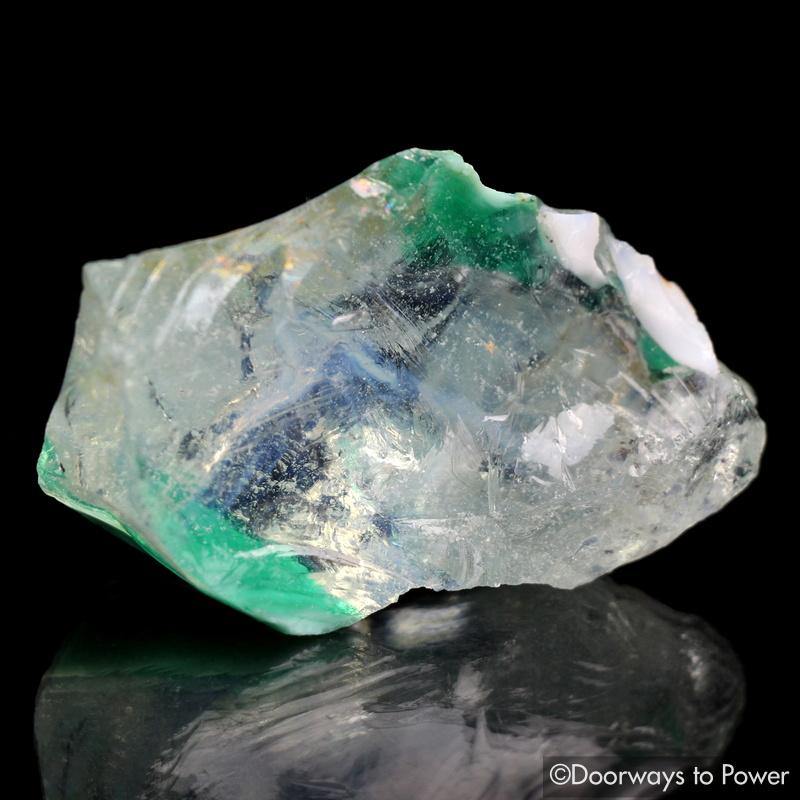 Angel Aura Opal & Cyan Angeles Andara Crystal '144 Beacon'