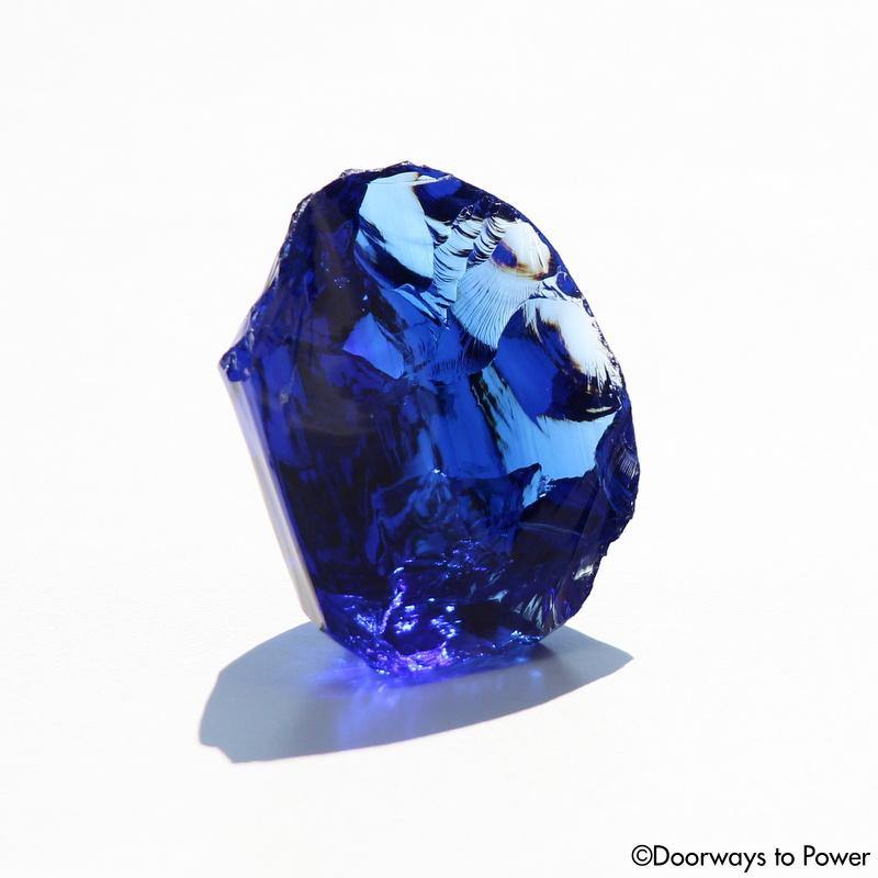 Tanzanite Fire Elestial Sapphire Andara Crystal 'Lu·Mi·Nar·Y'