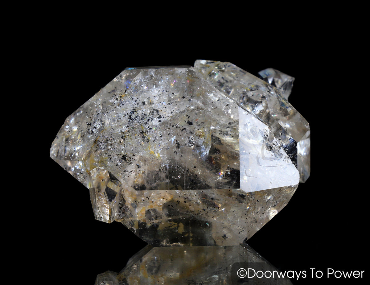Herkimer Diamond DT Pleiadian Starbrary Record Keeper Crystal