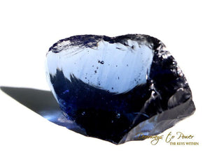 Elestial Sapphire Andara Crystal Glass Mt Shasta