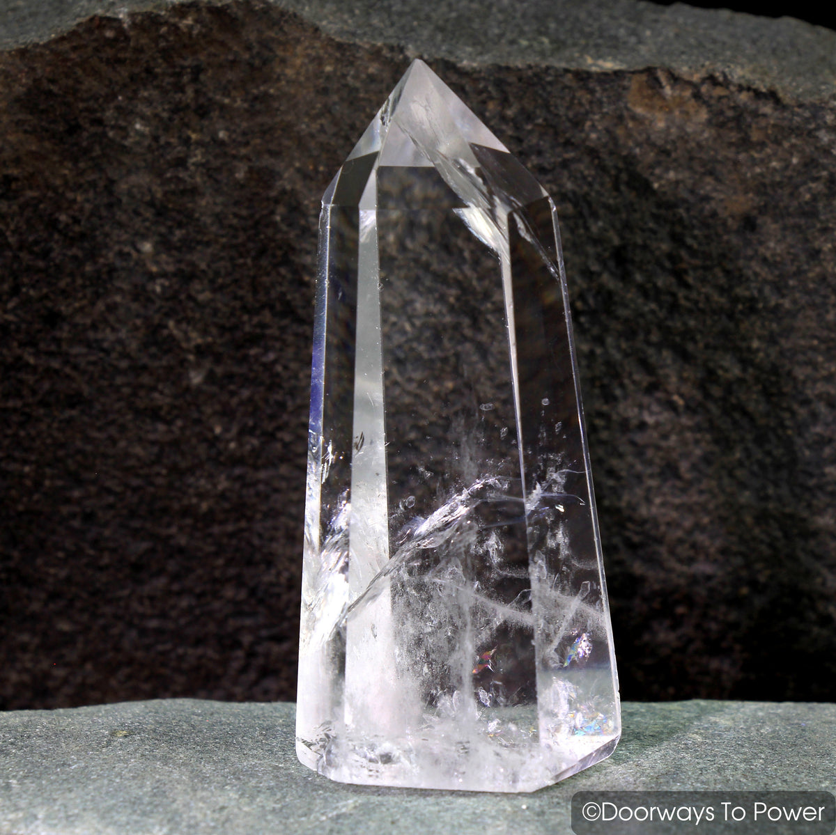 John of God Quartz Generator Crystal Point