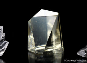Golden Optical Calcite Crystal India 