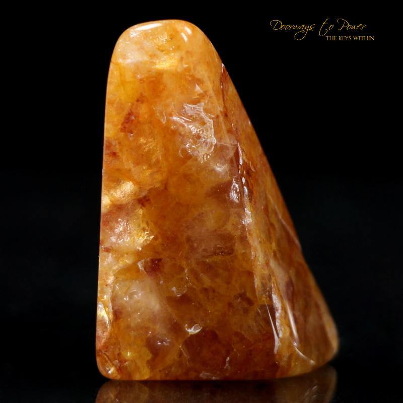 Himalaya Red Gold Azeztulite Crystal 