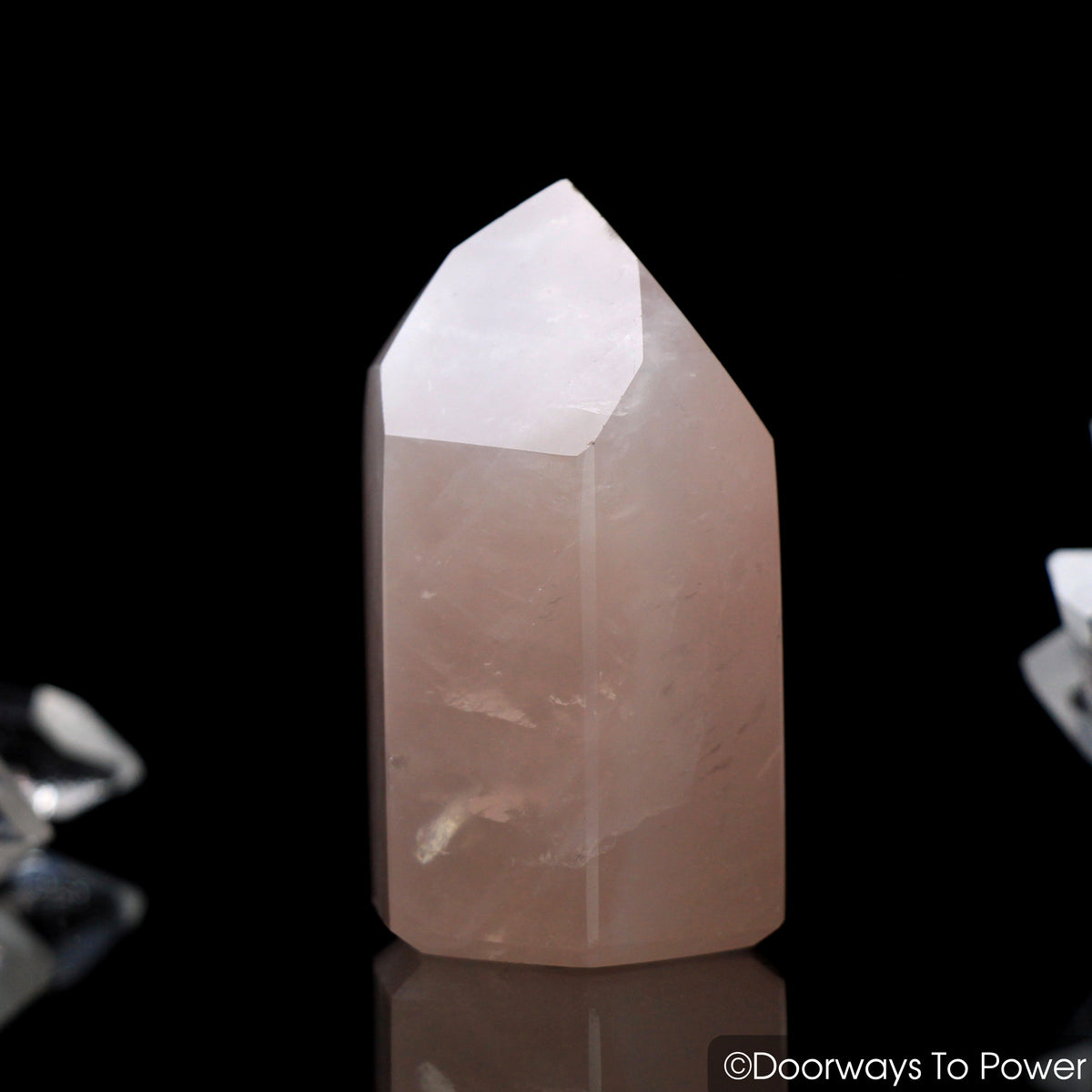 John of God Blessed Rose Quartz Casa Crystal Master Dow