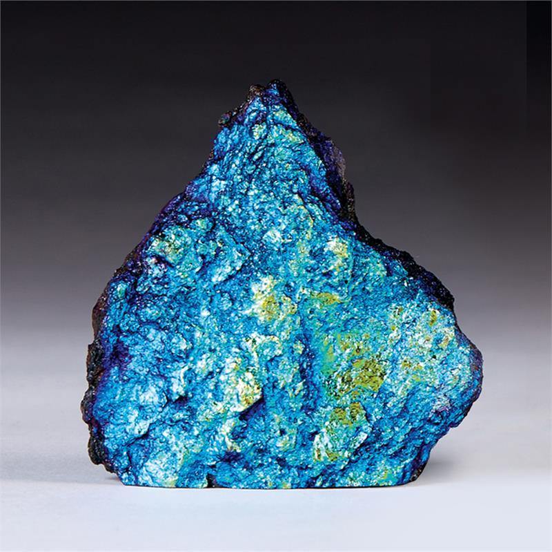 Rainbow Aura Hematite Crystal Altar Stone