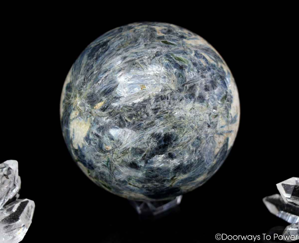 Blue Kyanite Crystal Sphere 