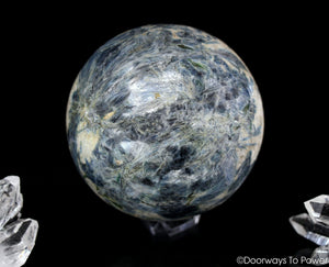 Blue Kyanite Crystal Sphere 