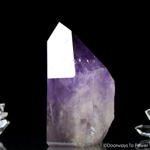 Amethyst John of God Quartz Crystal