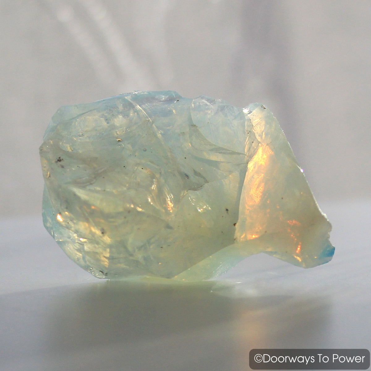 Angel Aura Opal Monatomic Andara Crystal w/ Rainbows 'Angel Codes'