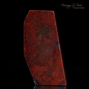 Crimson Cuprite Tumbled Stone 'Kundalini Activation'