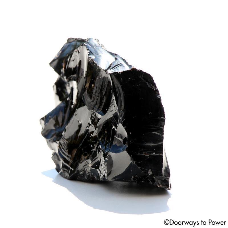 Iridium Black Monatomic Andara Crystal 'Mastery of the Mysteries'