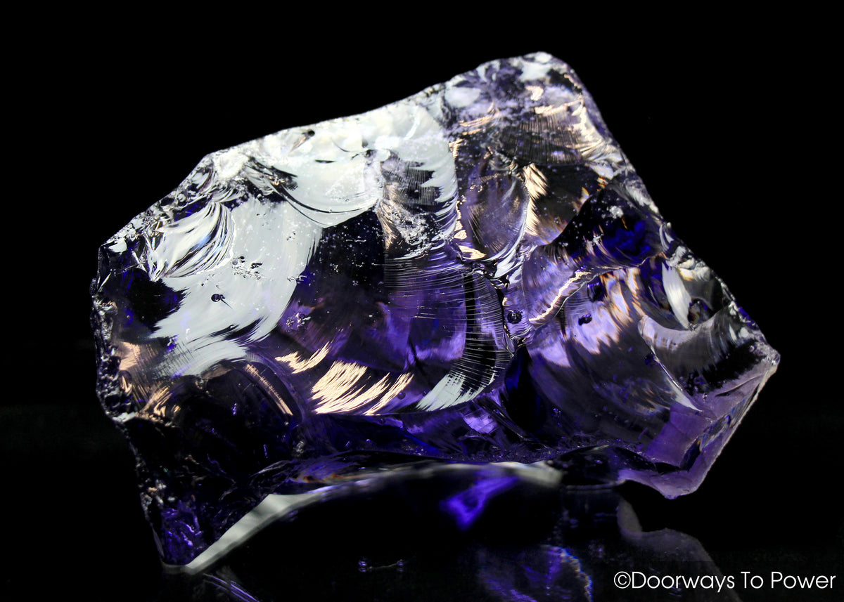 Sovereign Amethyst Monatomic Andara Crystal Lady Nellie Andara Glass