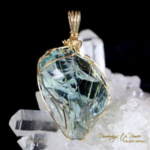 Aqua Serenity Andara Crystal Pendant 