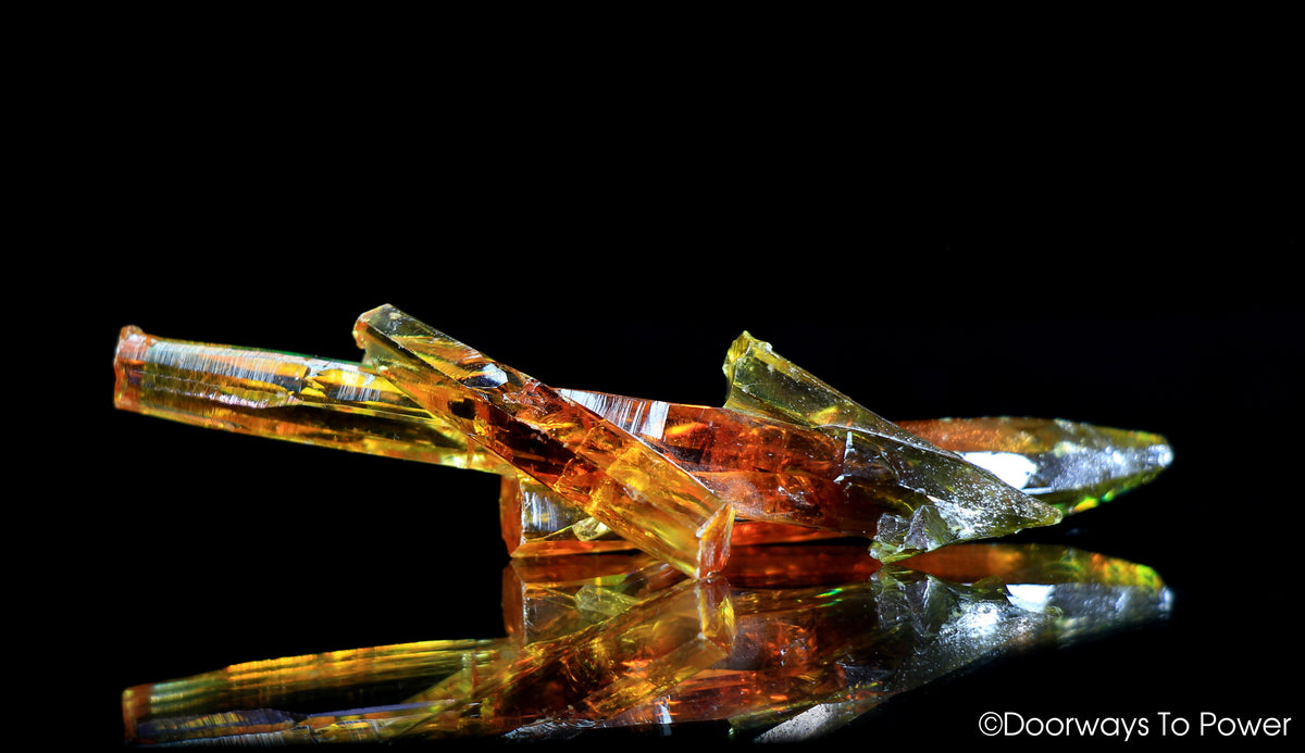 Zincite Crystal Specimen 'StarShip' A+++ Collectors Quality