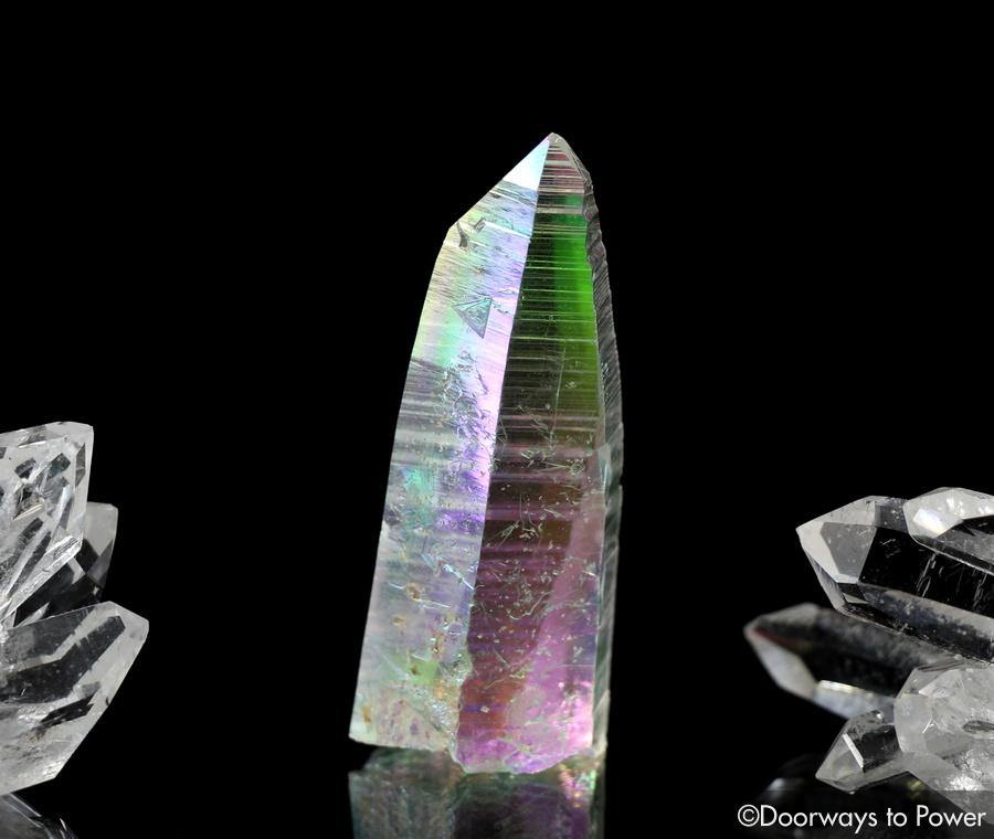 Angel Aura Colombian Lemurian Quartz Record Keeper Crystal 'Cherubim'