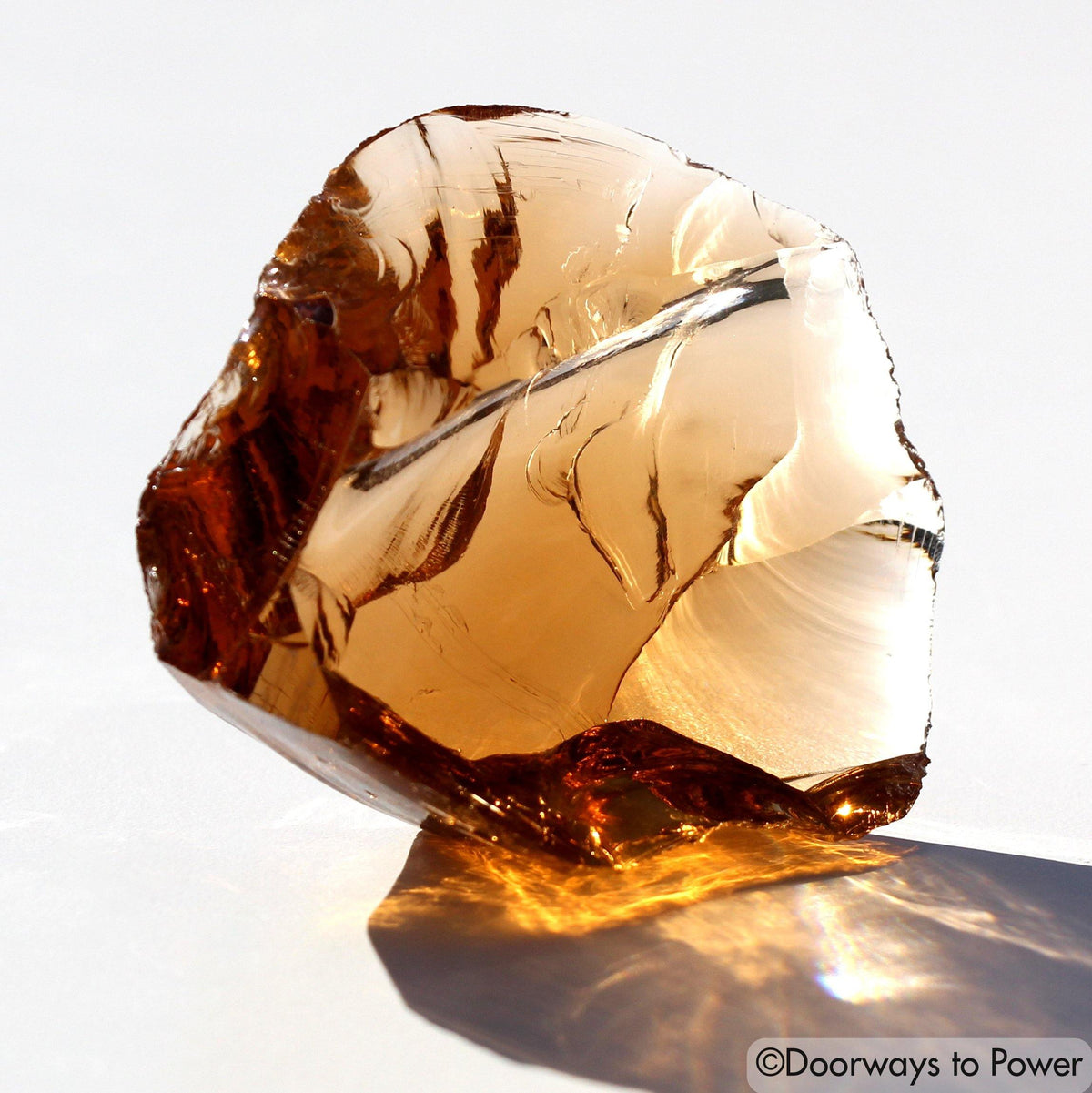 Lemurian Etherium Gold Andara Crystal 'Light Essence'