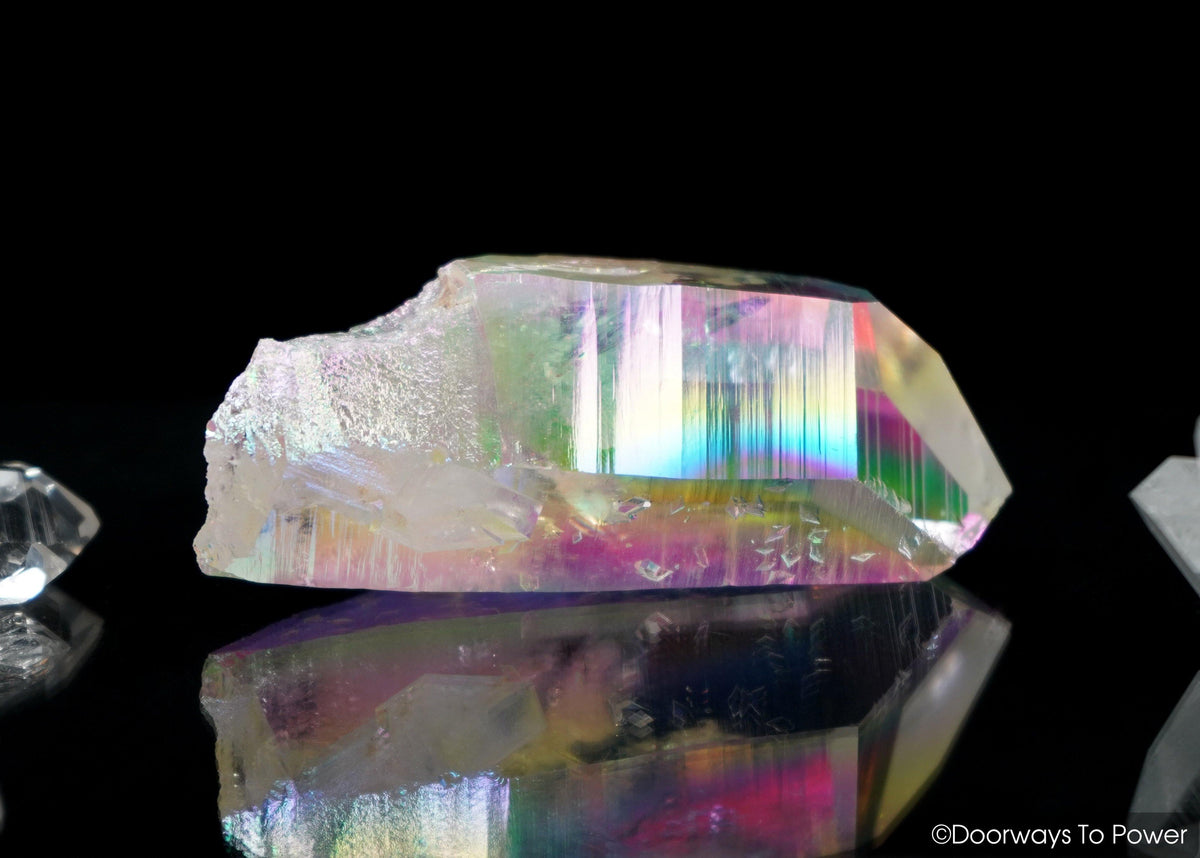 Angel Aura Lemurian Quartz Pleiadian Starbrary Record Keeper Crystal