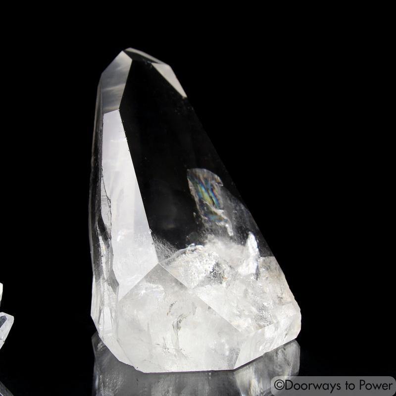 Lemurian Quartz Crystal Lightbrary 'Light Language' 9D Energy Gateway