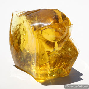 Solaris Andara Crystal Altar Stone Light Coded 'Galactic Sun'