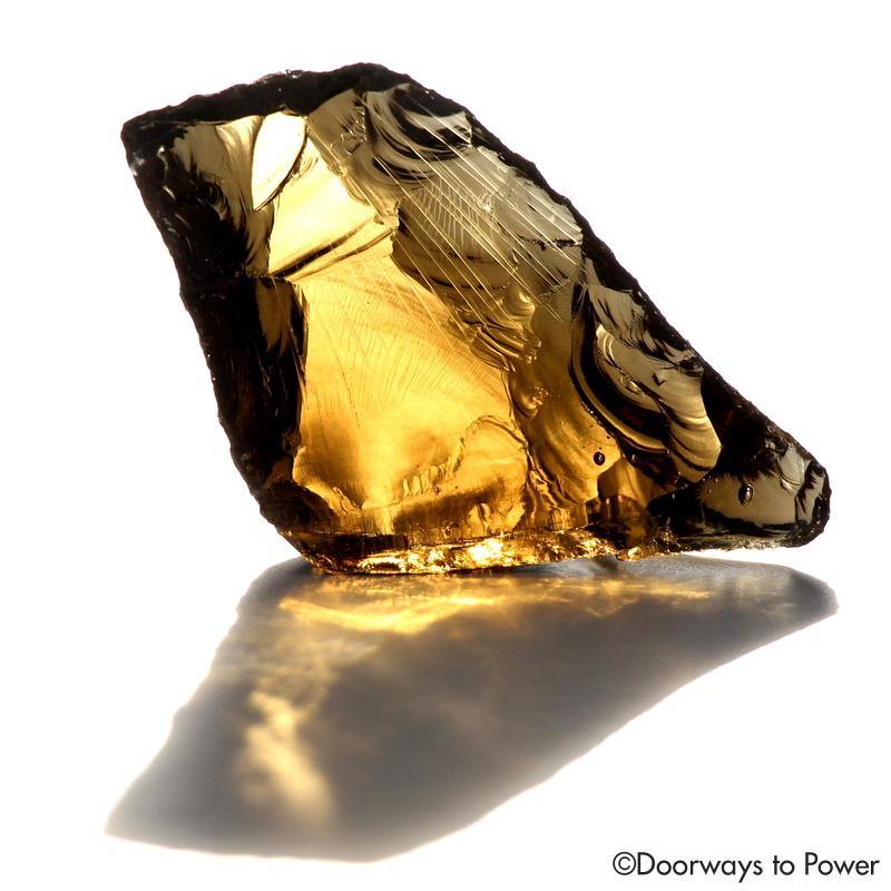 Smoky Earth Shaman Brown Andara Crystal 'Neith, the Divine Mother”