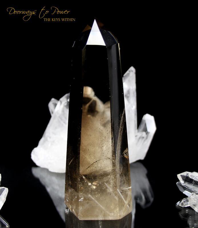 Citrine Smoky Phantom Quartz Master Dow Crystal 