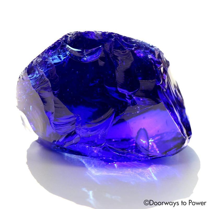 Tanzanite Fire Andara Crystal Pod
