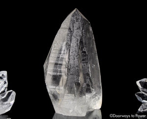 Lemurian Quartz Crystal 'Light Language 9D Energy Gateway'