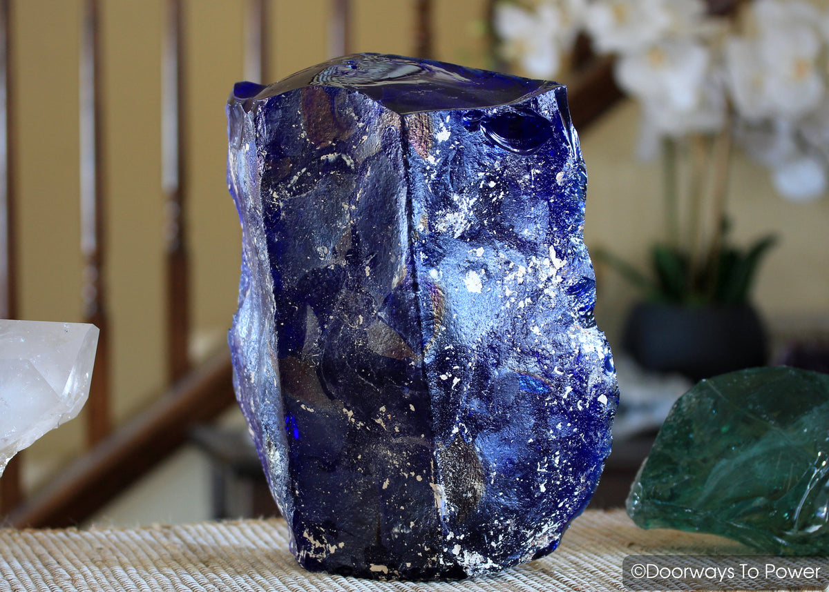 Tanzanite Fire Monatomic Andara Crystal Sculpture