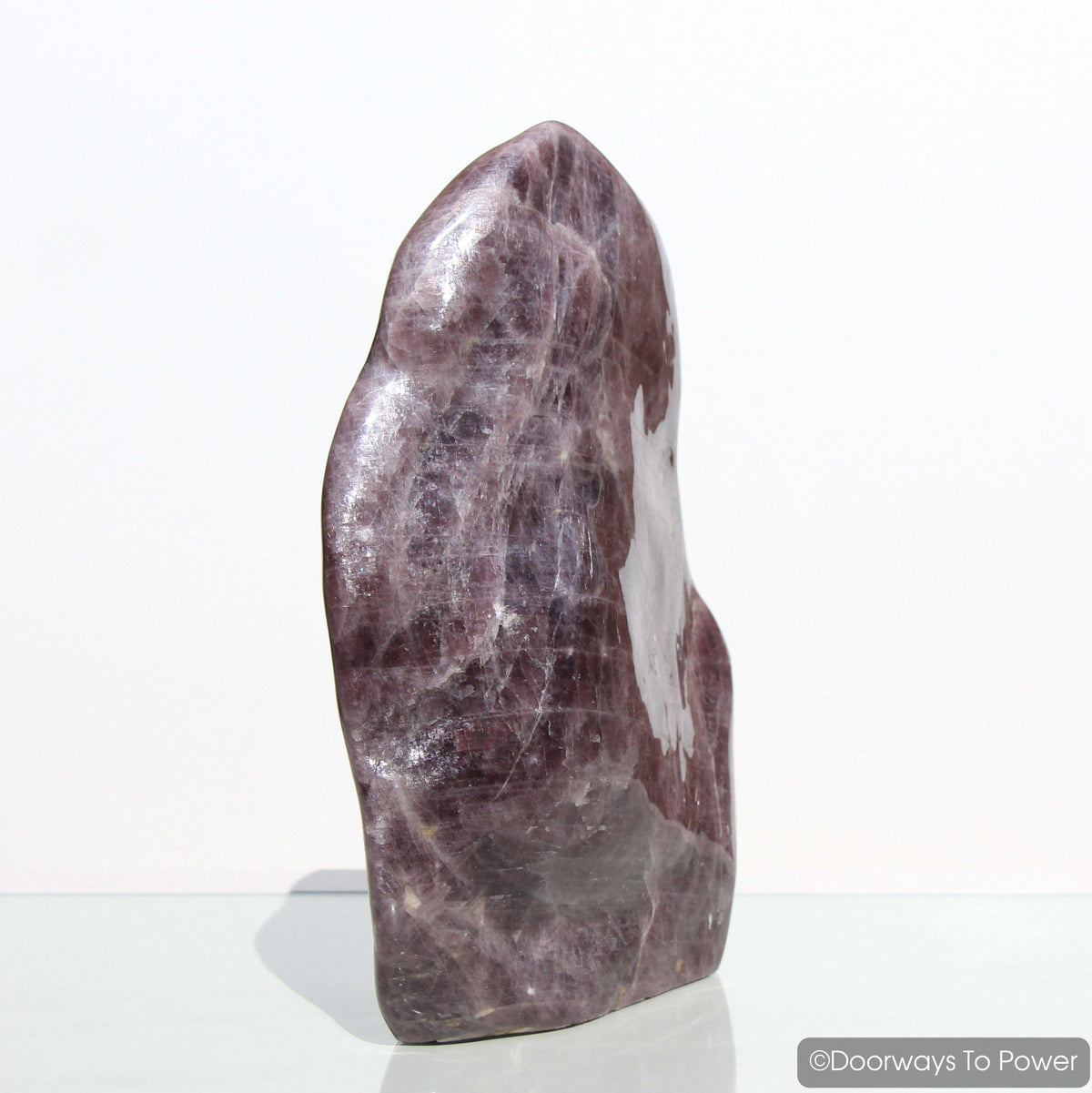 Purple angelite, known as purple Anhydrite