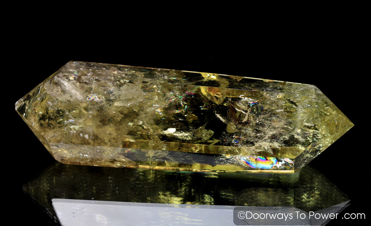 John of God Crystal DT Citrine Smoky Phantom '5D Synthesis' (RARE)