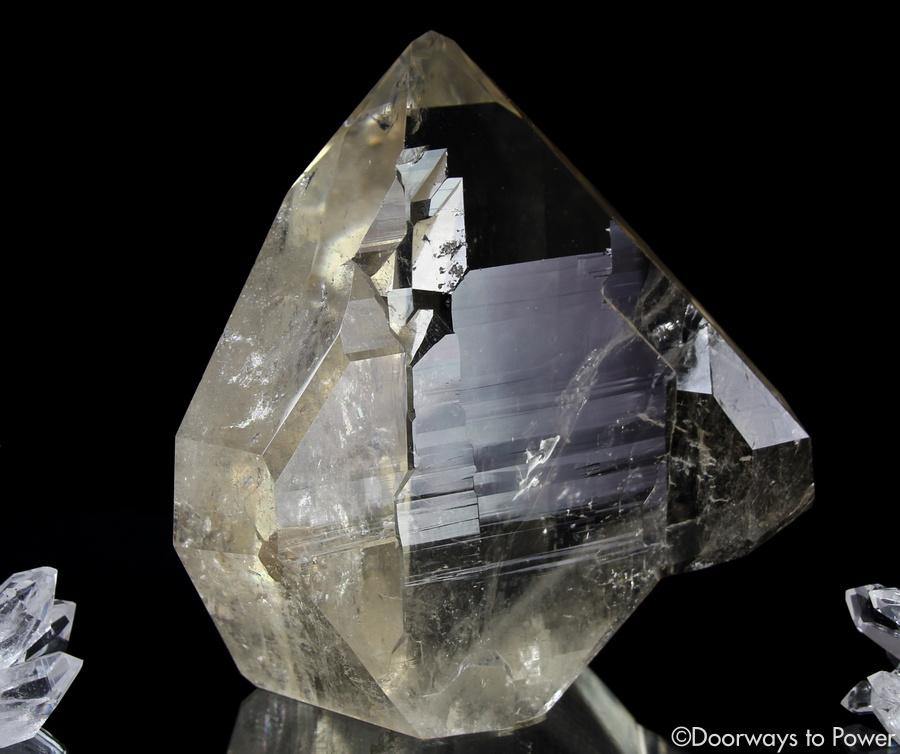 Citrine Quartz Lightbrary Crystal Sculpture