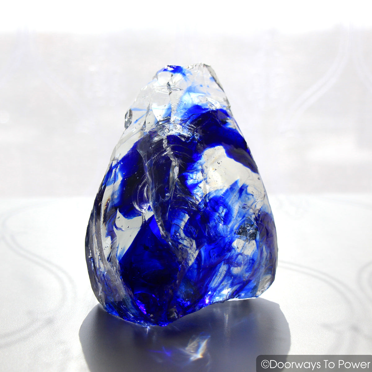 Tanzanite Fire & Elestial Starlight Monatomic Andara Crystal 'ARCTURIAN STAR-SHIP' 5D