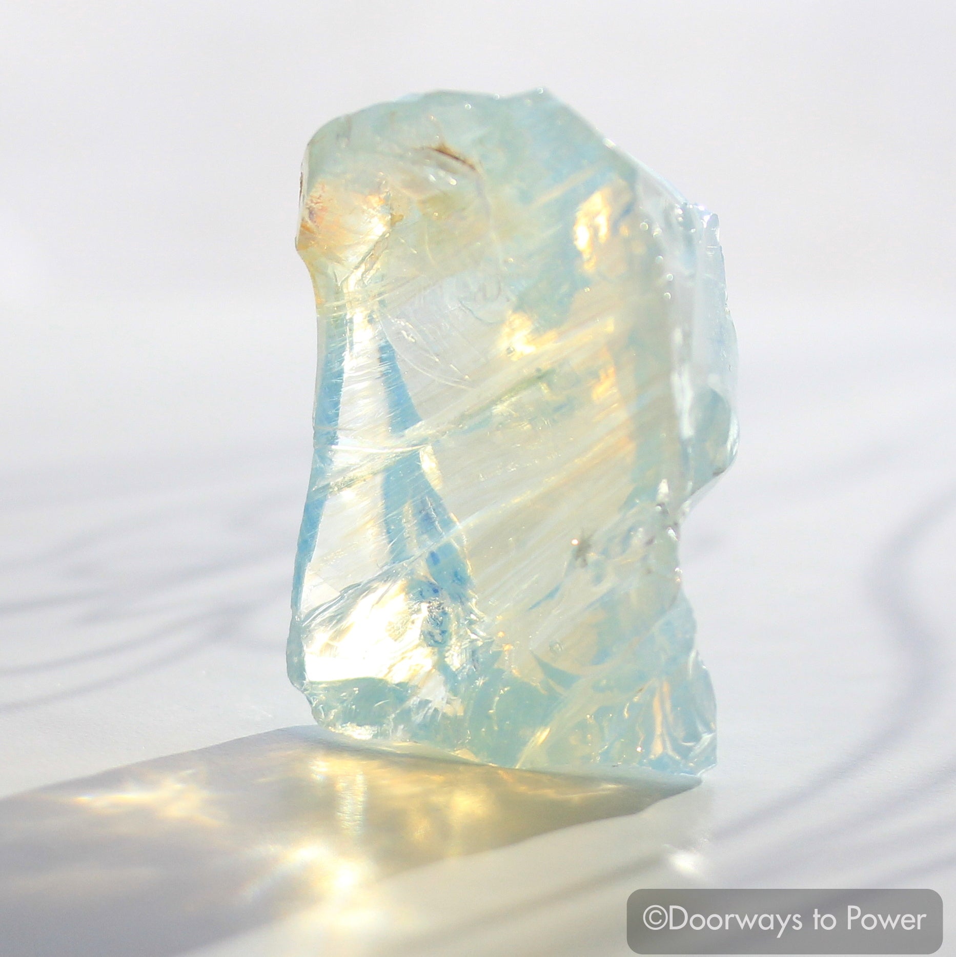 Angel Aura Opal Monatomic Andara Crystal w/ Rainbows 'Angel Codes'