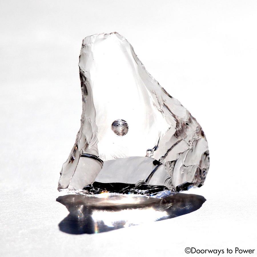 Arcturian StarSeed Pink Andara Crystal 'Quantum Light Pod' ∞