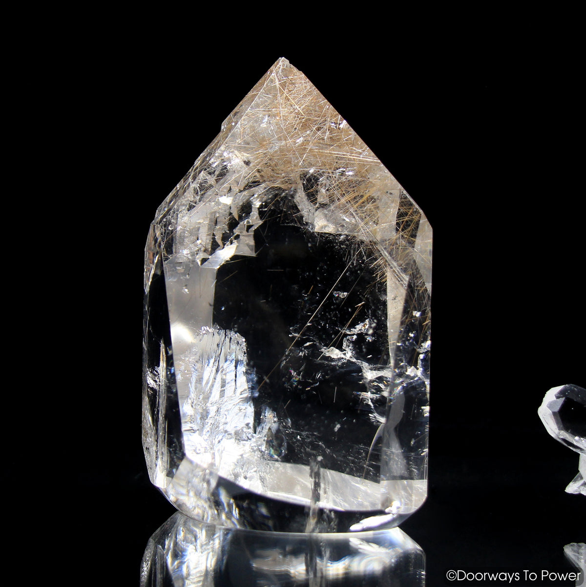 John of God Crystal Dow Record Keepers Golden Rutiles & Rainbows 'Lighted Spirit' Rare