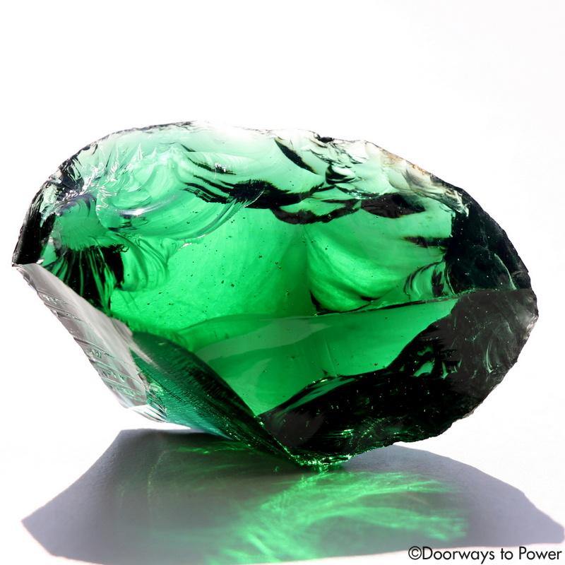 Emerald Green Thoth the Atlantean Andara Crystal 'Emerald Tablets'