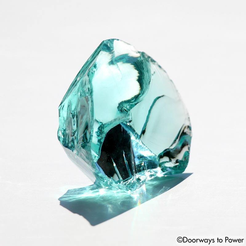 Gem Aqua Serenity Monatomic Andara Crystal 'Modulating Perception'