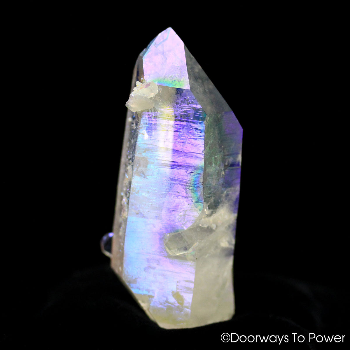 Angel Aura Lemurian Seed Quartz Master Record Keeper ET Crystal
