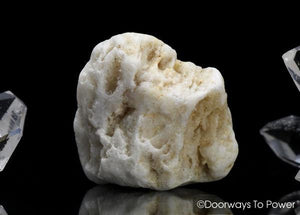 Honey Cream Azeztulite Crystal Raw & Natural