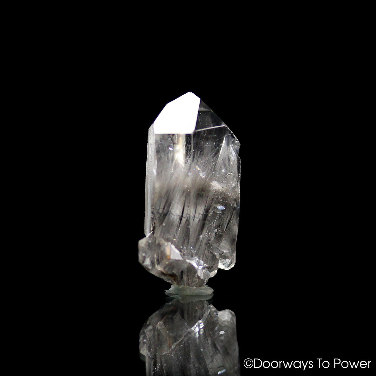 Brookite in Quartz Synergy 12 Stone Record Keepers Pleiadian Starbrary channeling