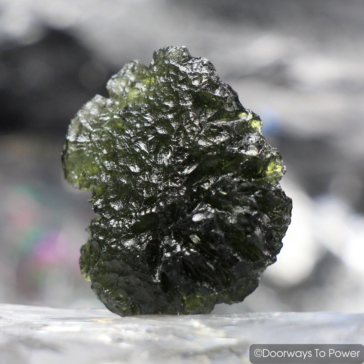 Moldavite Tektite Large Museum Quality Synergy 12 Stone 
