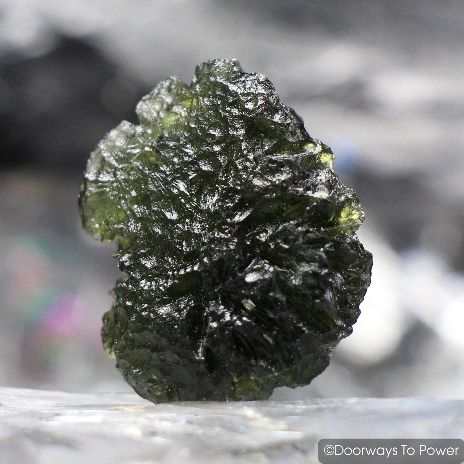 Moldavite Tektite Large Museum Quality Synergy 12 Stone 