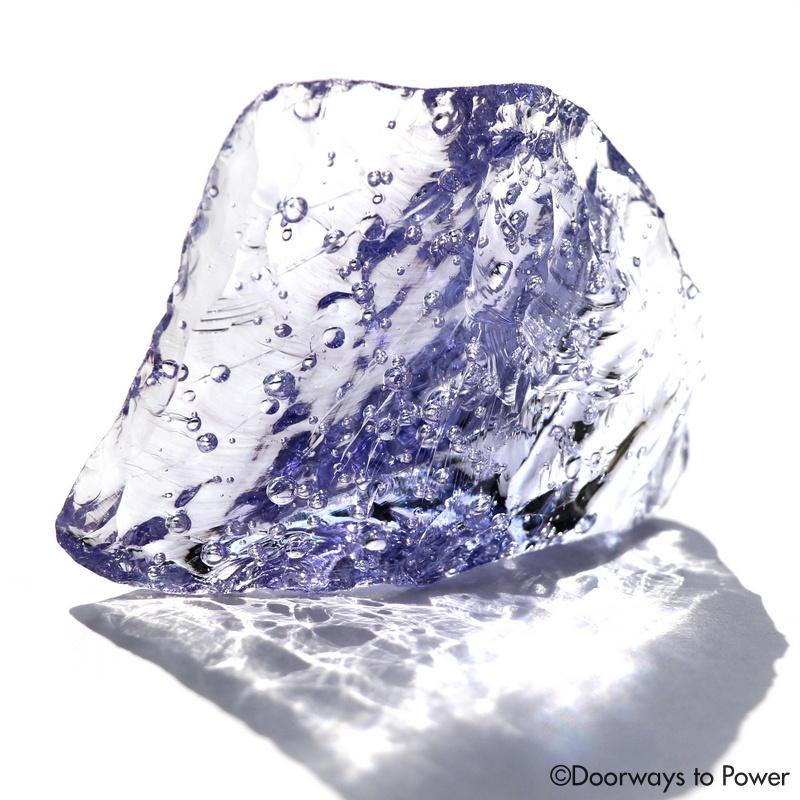 Ascendant Lilac Andara Crystal 'Divine Presence & Spiritual Light"