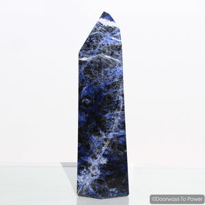 John of God Crystal Sodalite Casa Crystal Point