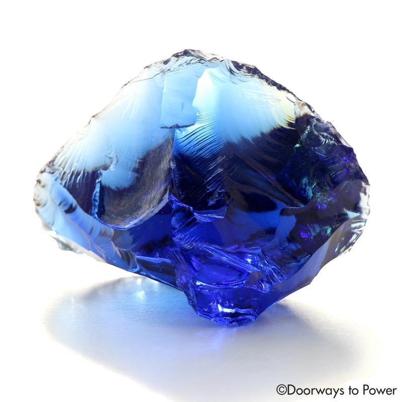 Tanzanite Fire Elestial Sapphire Andara Crystal 'Next Octave / Light of Be-ing'